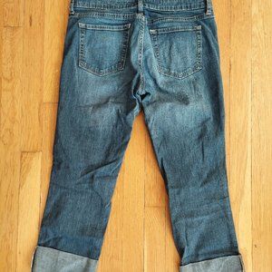 GAP Premium straight crop jeans low rise size 4/27